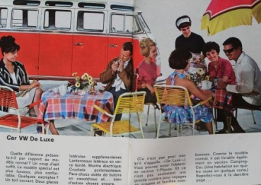 Volkswagen Modelprogram 1965 "Wieviele verschiedene VW gibt es?" Carbrochure (0876)